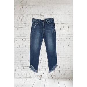 Nature Denim Blue Distressed Jeans Size 9 / 28